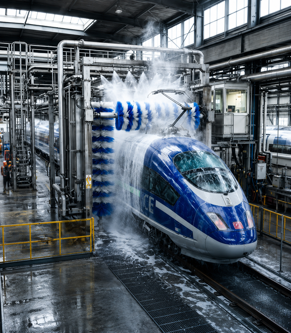 Railway and Metro Cleaning Systems