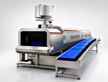Crate Bin Tray Cleaning Machine