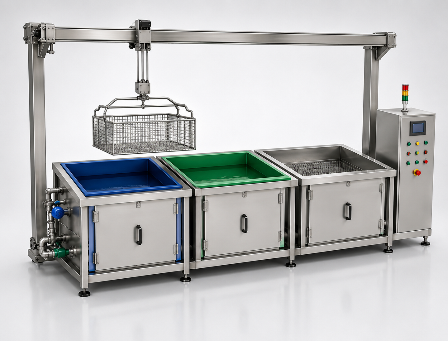 Cabinet Type Cleaning Machine