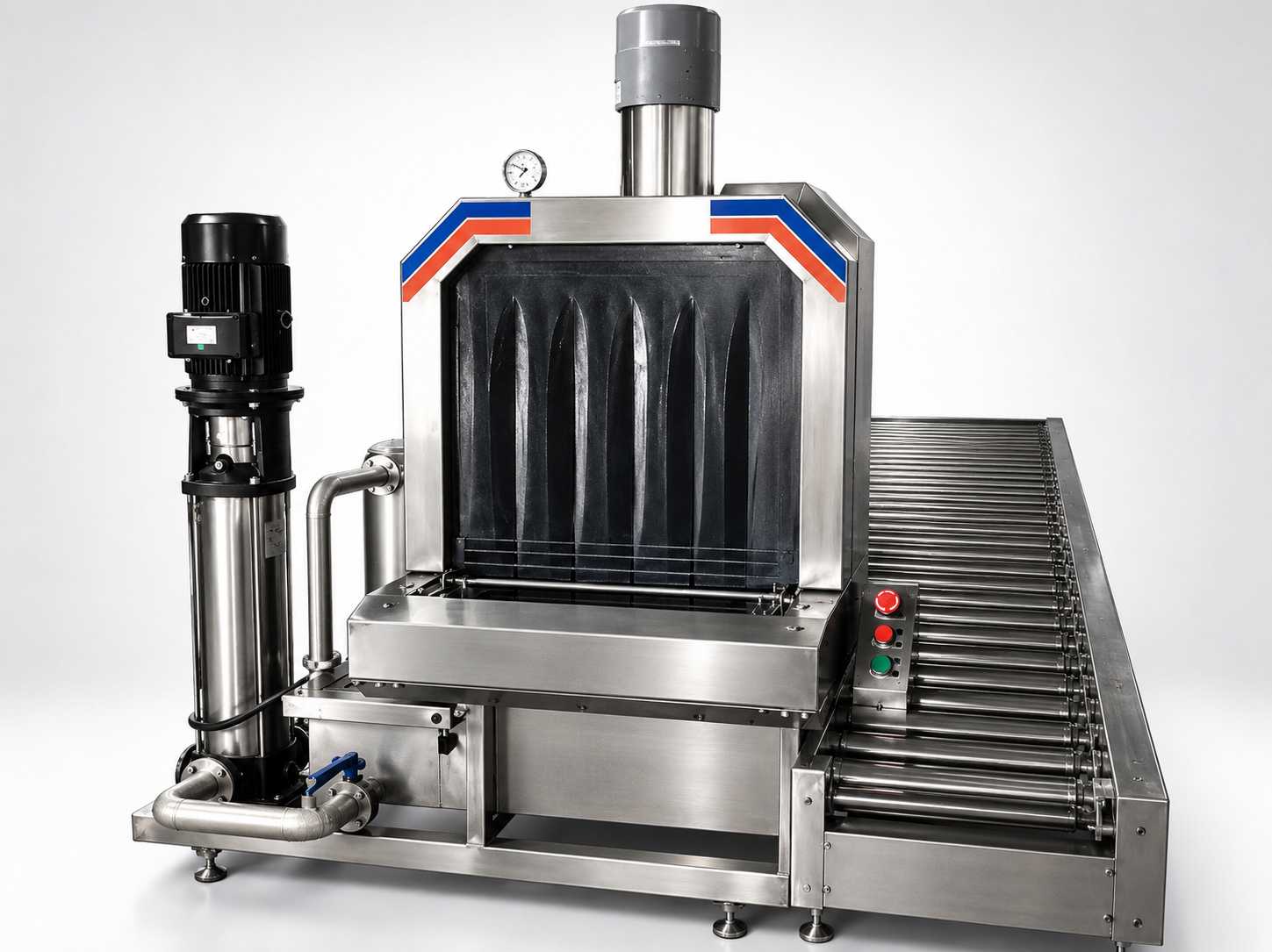 Crate Bin Tray Cleaning Machine