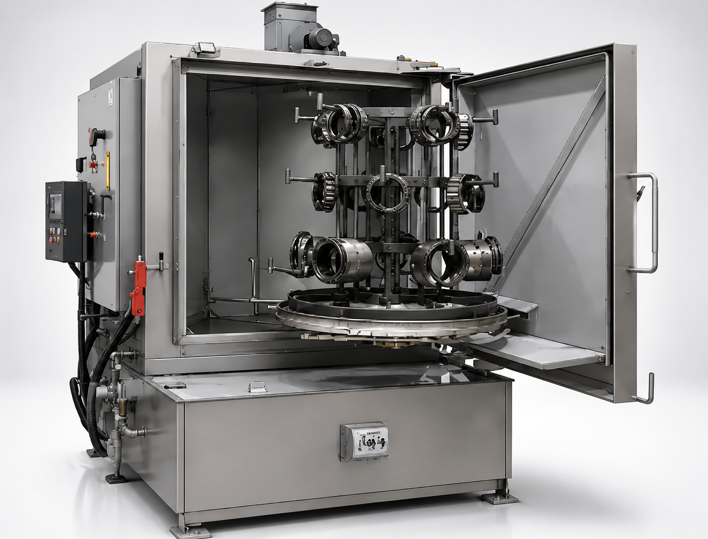 Crate Bin Tray Cleaning Machine